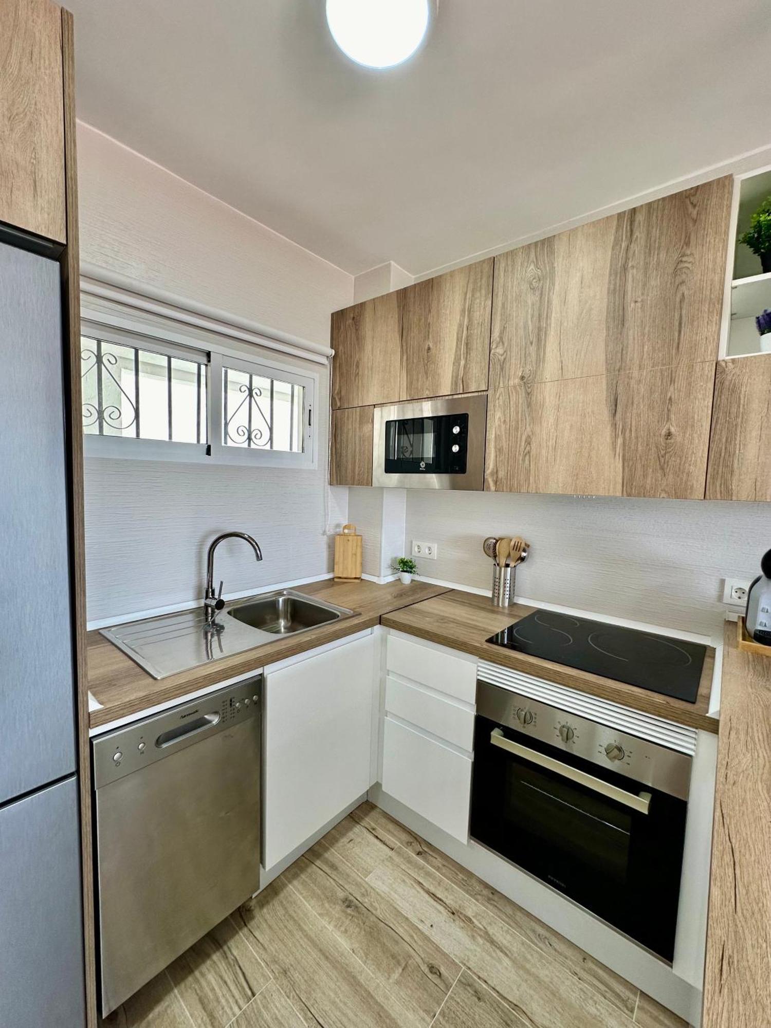 Apartamento Villa Azul, 1ª Linea De Playa Мохакар Экстерьер фото